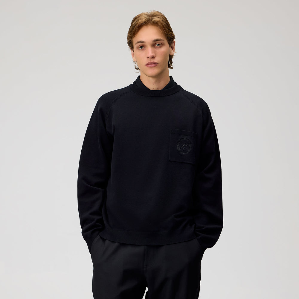 Kith Ivy Fine Knit Addison Sweater - Black