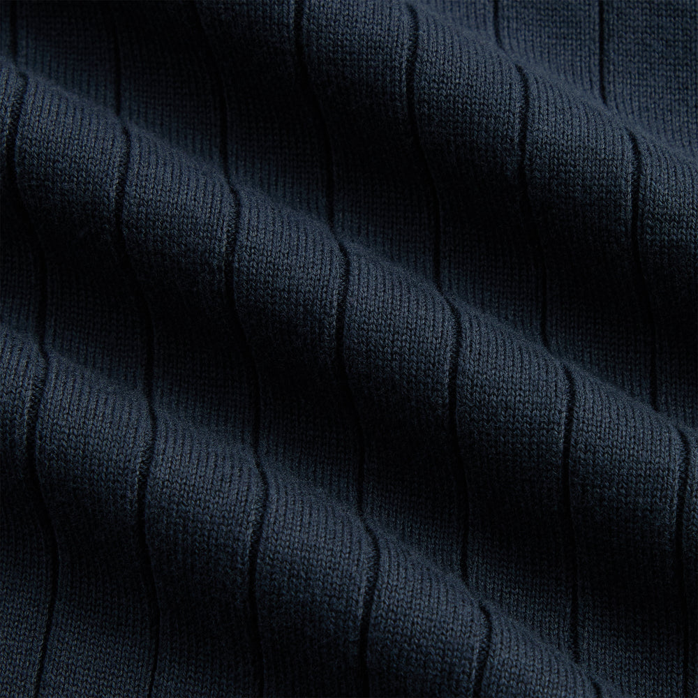 Kith Ivy Knit Tilden Polo - Nocturnal