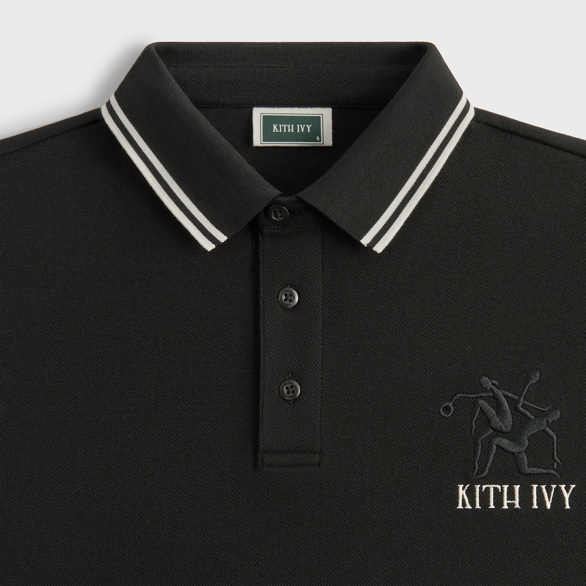 Kith Ivy Tipped Polo - Black
