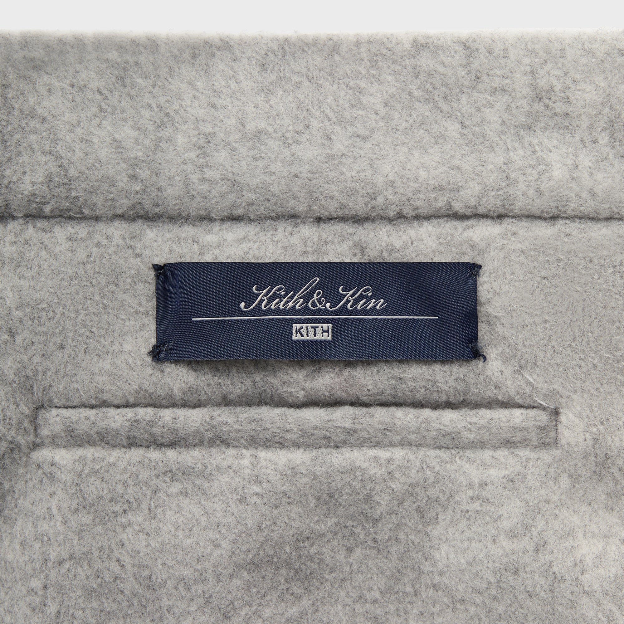 Kith Brushed Jersey Bentley Trouser - Medium Heather Grey