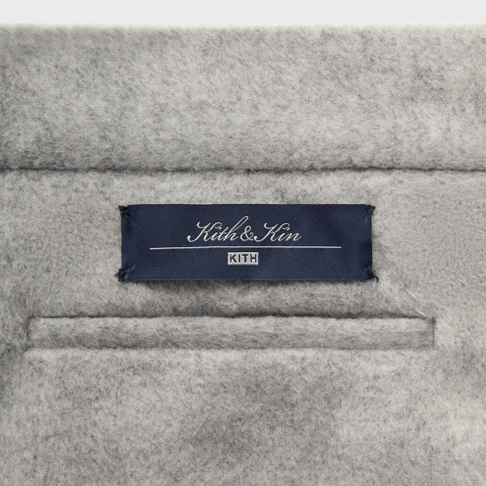 Kith Brushed Jersey Bentley Trouser - Medium Heather Grey