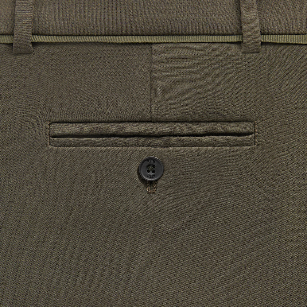 Kith Midweight Double Weave Crosby Trouser - Cypress