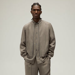 Giorgio Armani & Kith Silky Bomber Jacket - Gravel