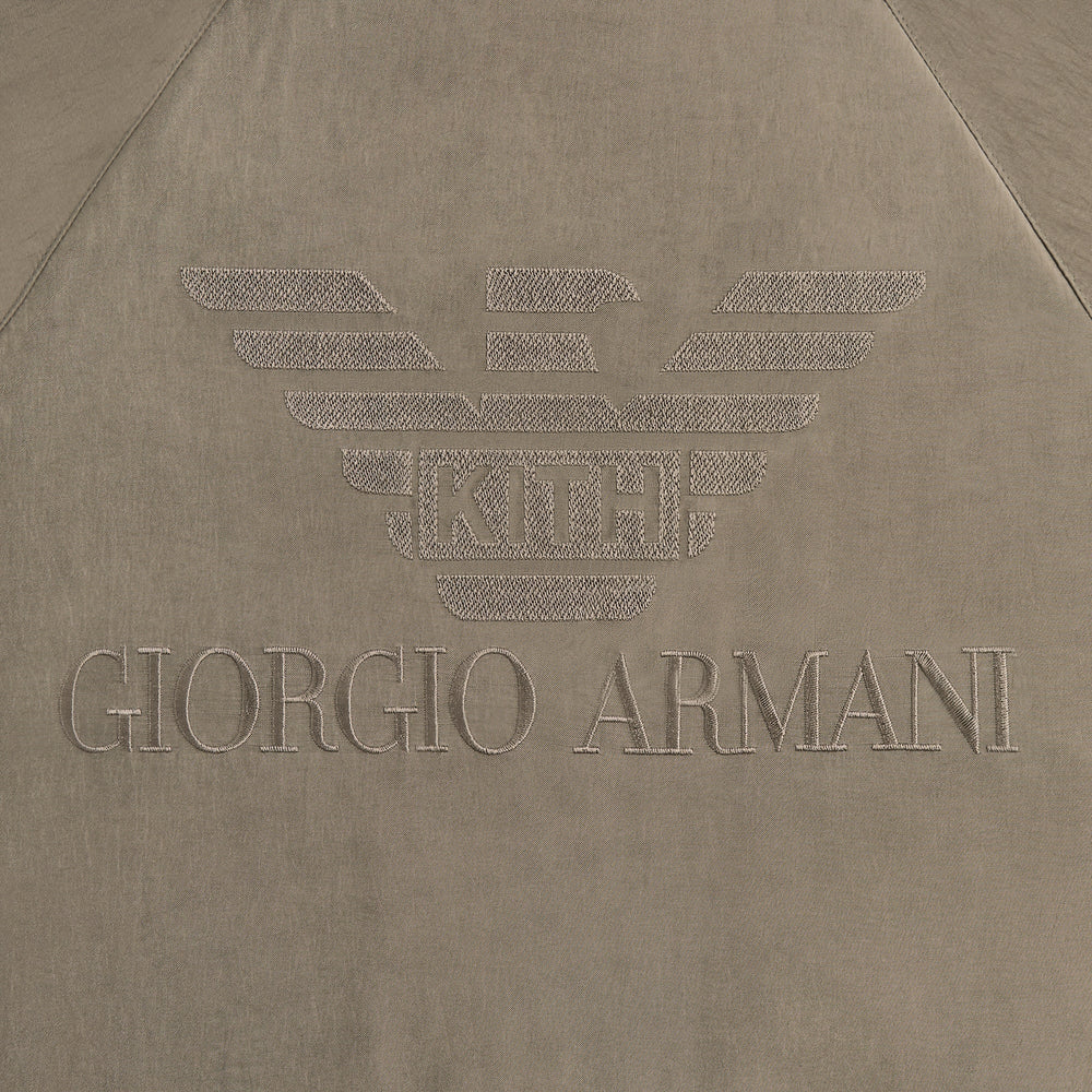 Giorgio Armani & Kith Silky Bomber Jacket - Gravel