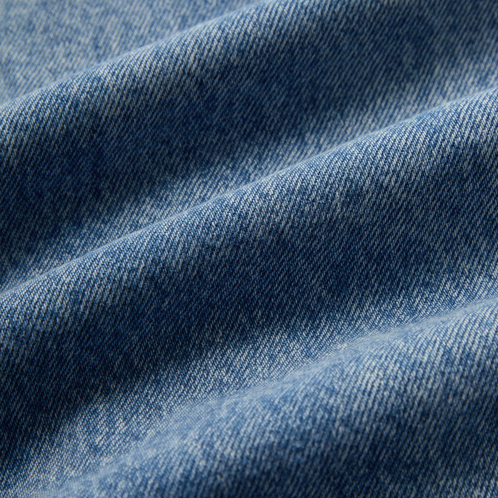 Kith for the New York Knicks Denim Marvin Bomber - Medium Indigo