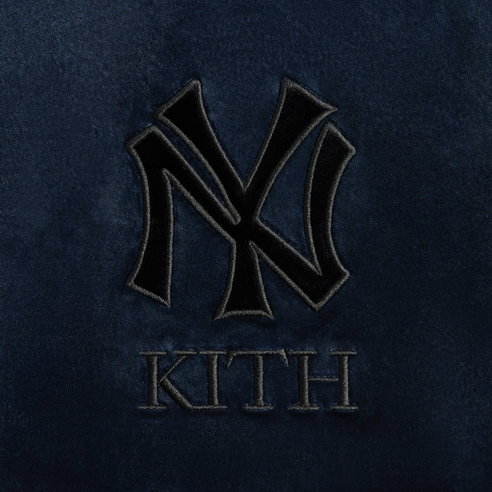 Kith for the New York Yankees Luxe Velour Track Jacket - Nocturnal