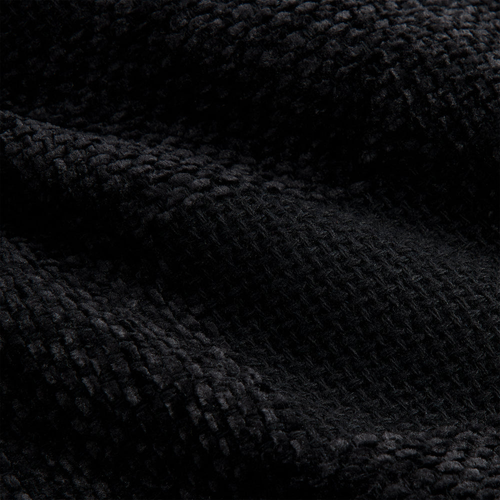 Kith Chenille Plaid Brixton Puffed Shirt Jacket - Black