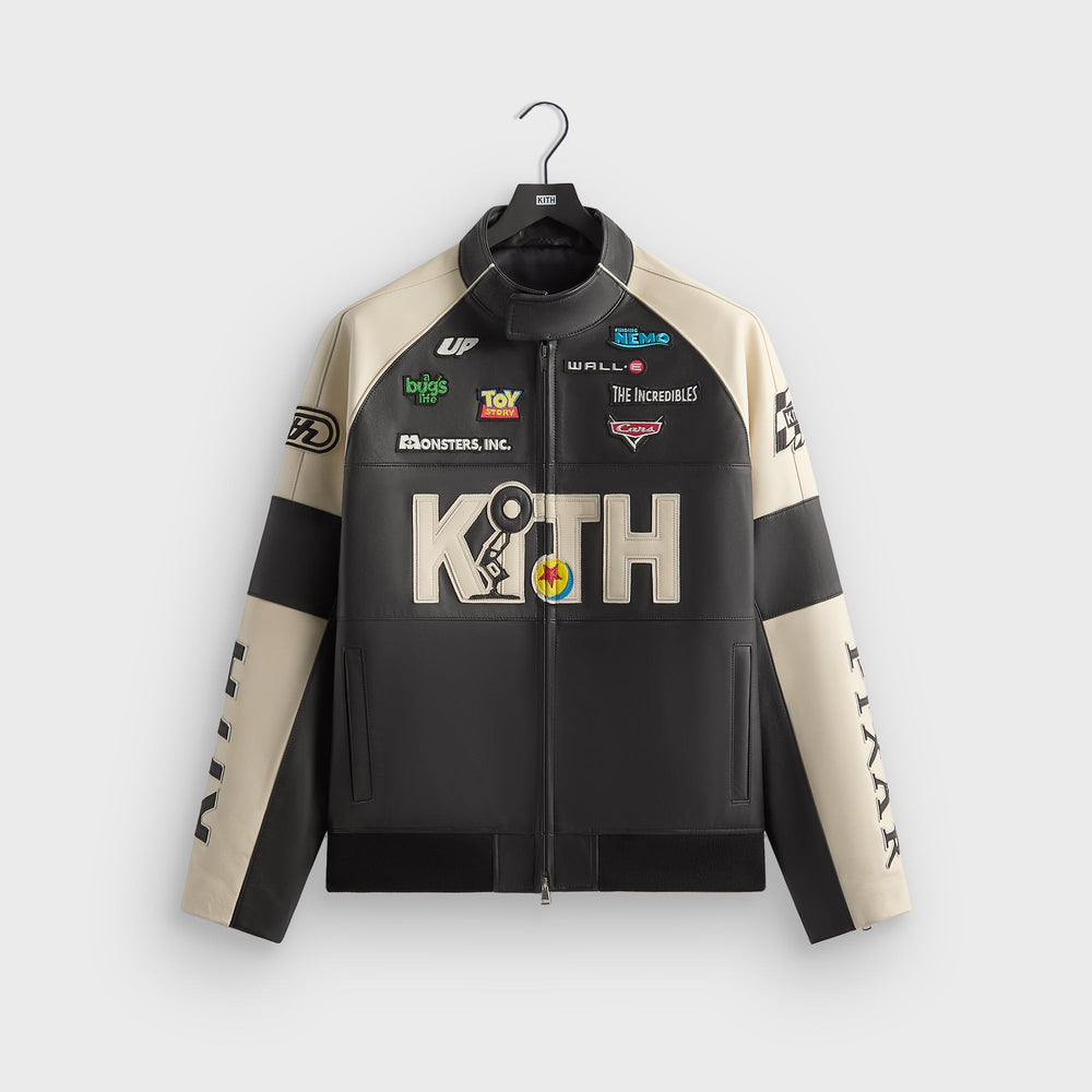 Disney Kith for Pixar Dejan Leather Jacket - Black