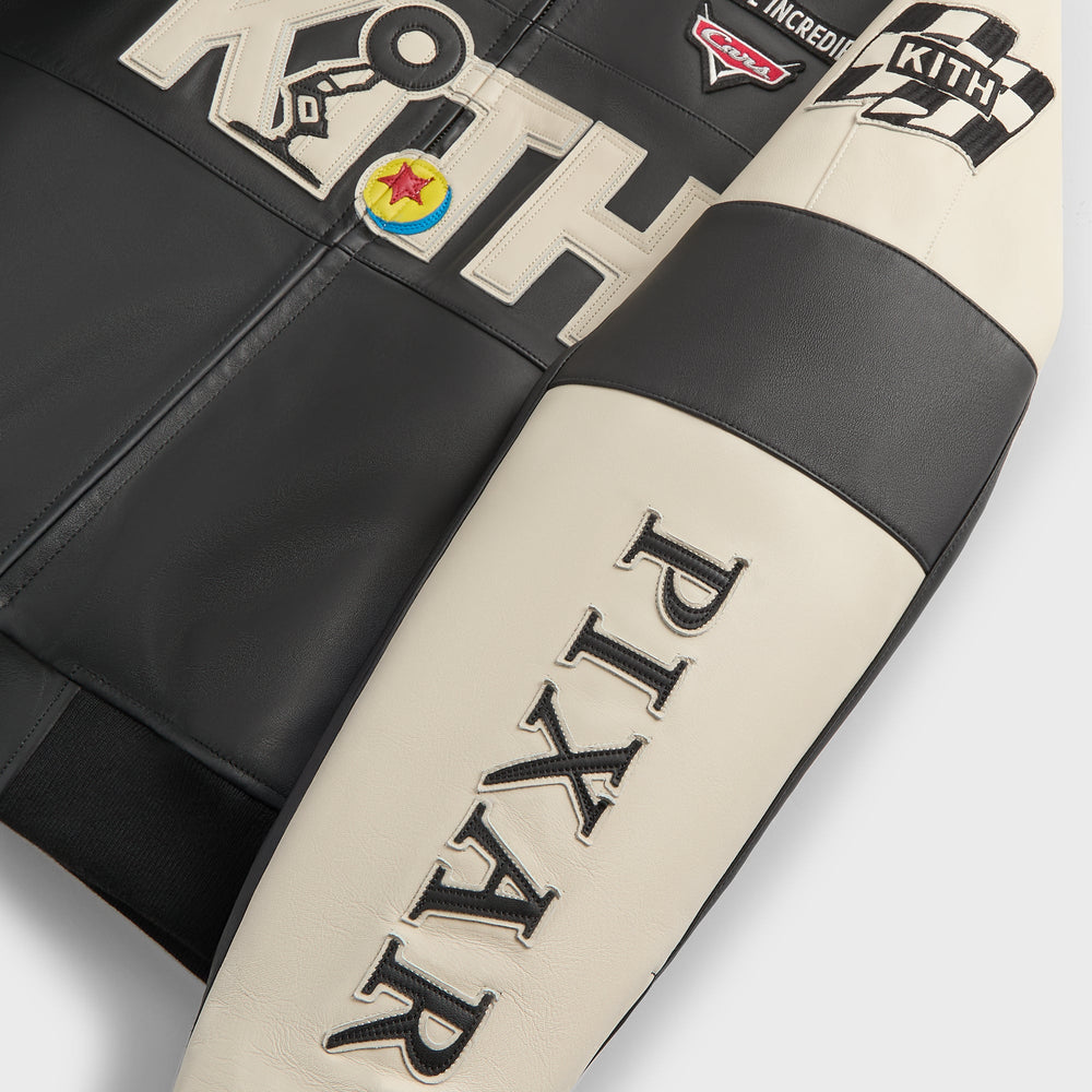 Disney Kith for Pixar Dejan Leather Jacket - Black