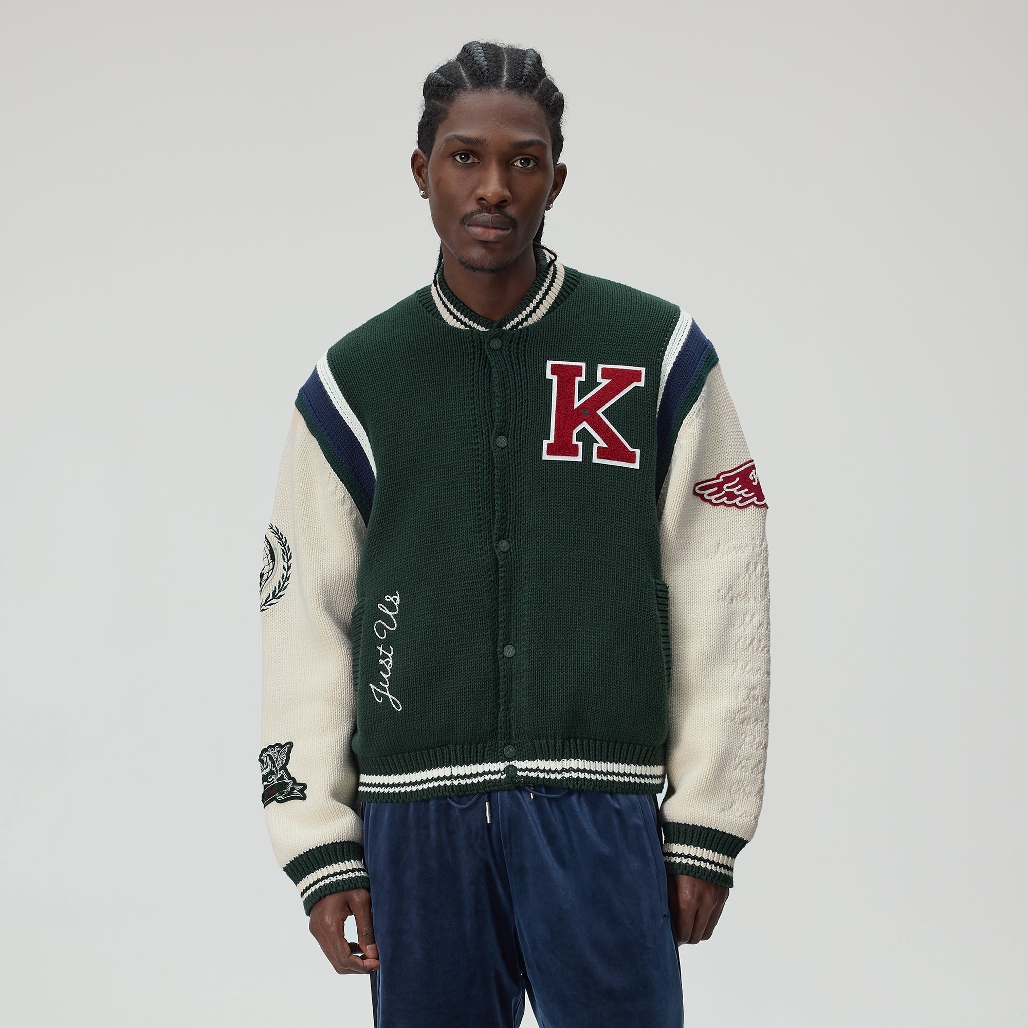 Kith for AVIREX Porter Varsity Knit Bomber - Stadium