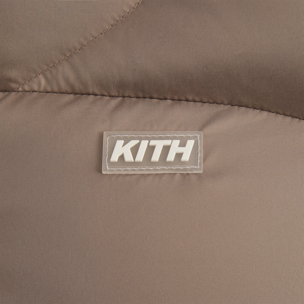 Kith Matte Stretch Taffeta Corey Puffer - Quicksand