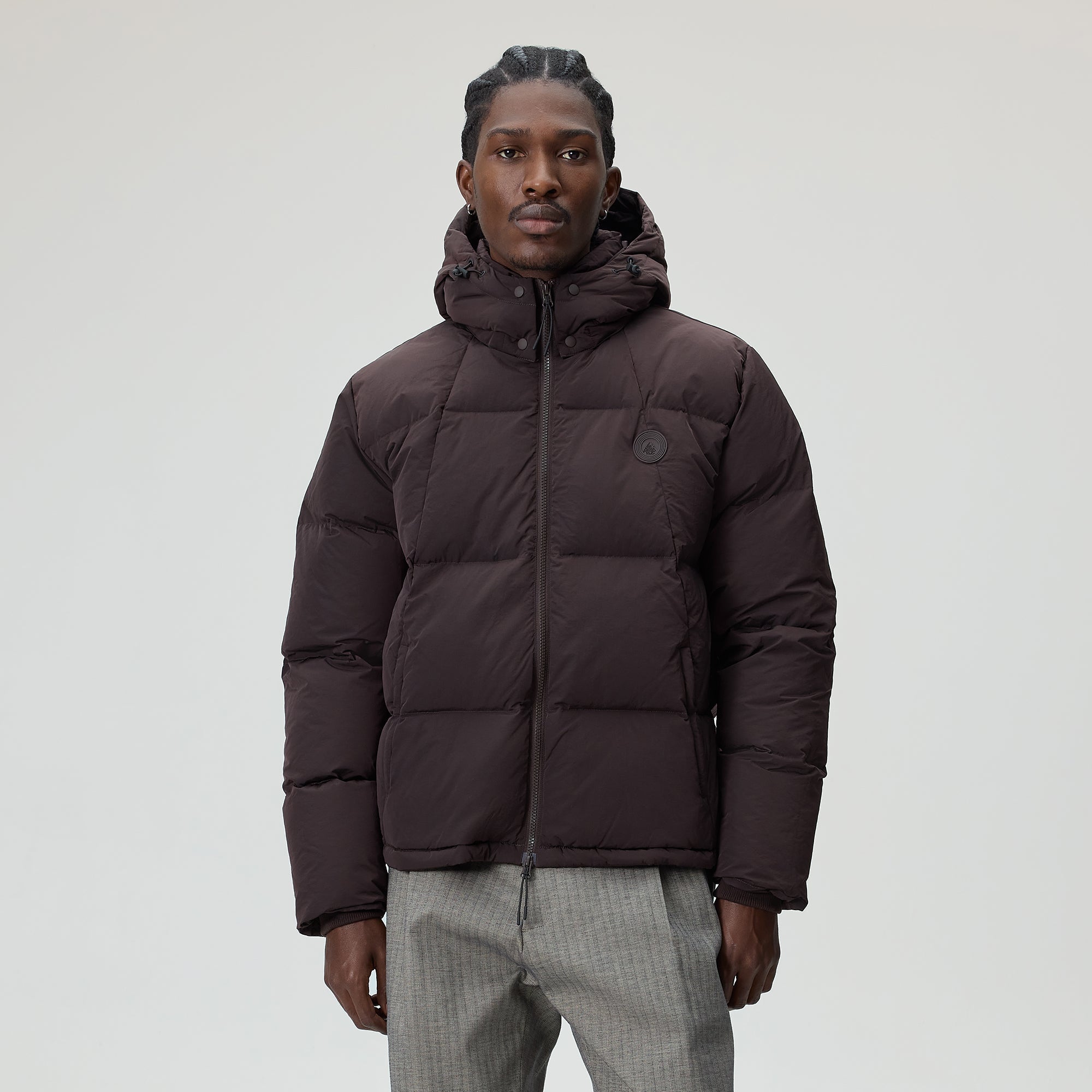 Kith Wrinkle Nylon Midi Puffer - Incognito