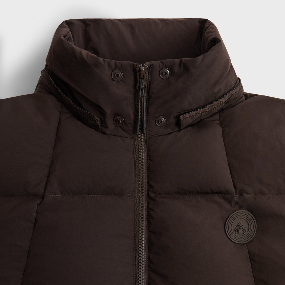 Kith Wrinkle Nylon Midi Puffer - Incognito