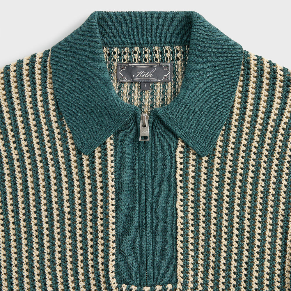 Kith Nash Knit Polo - Sandrift