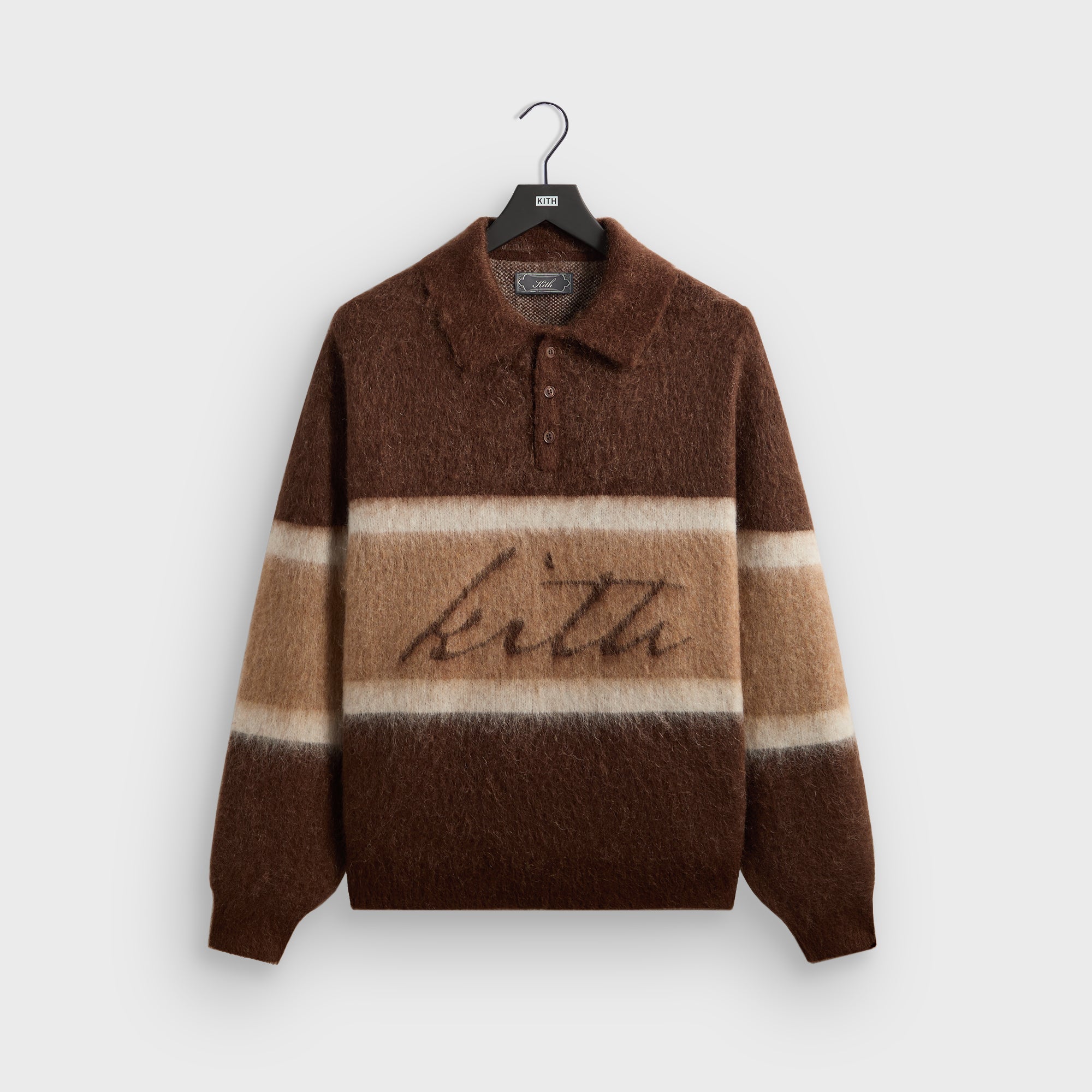 Kith Mohair Harmon Rugby Polo - Element