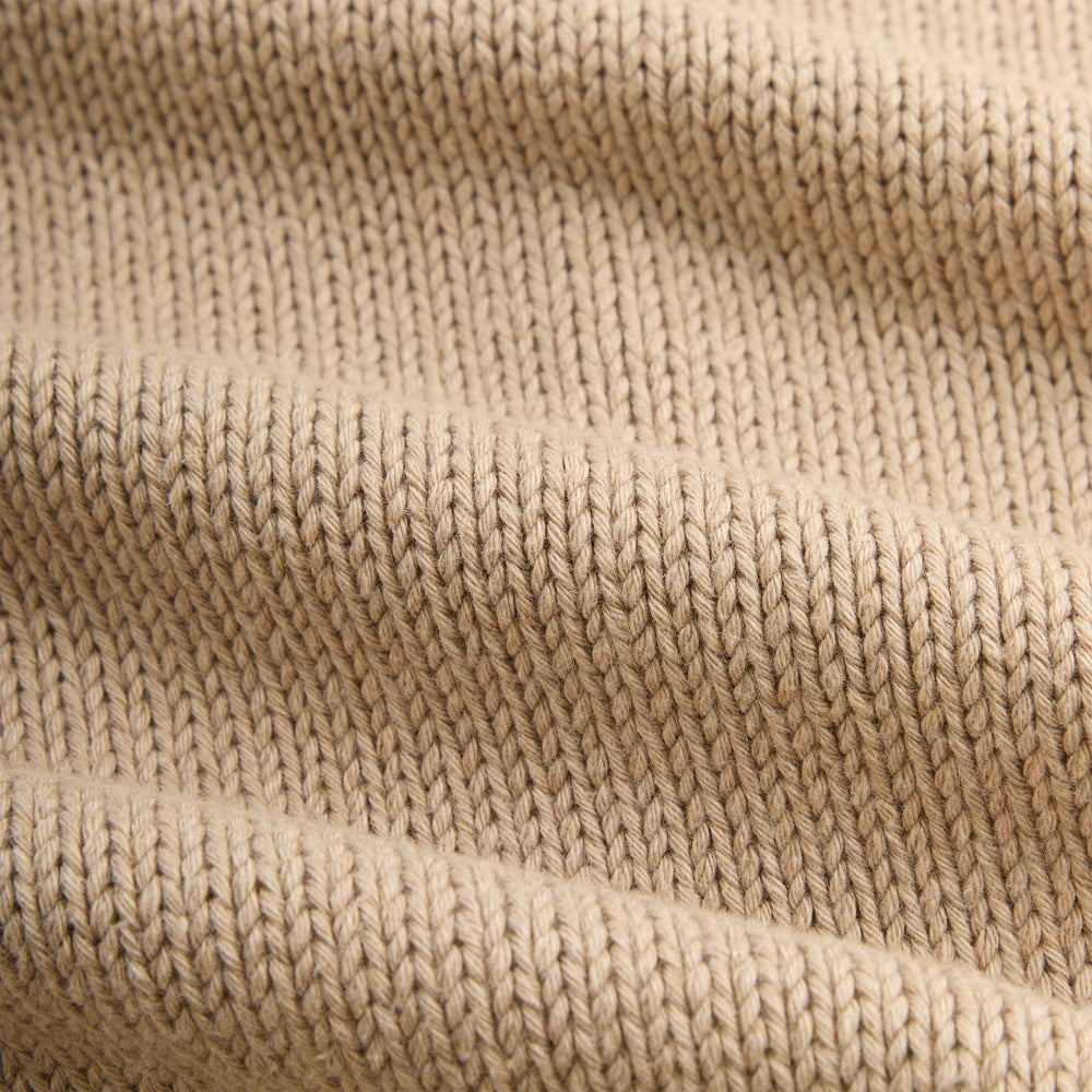 Kith Nelson Rugby Sweater - Canvas Heather