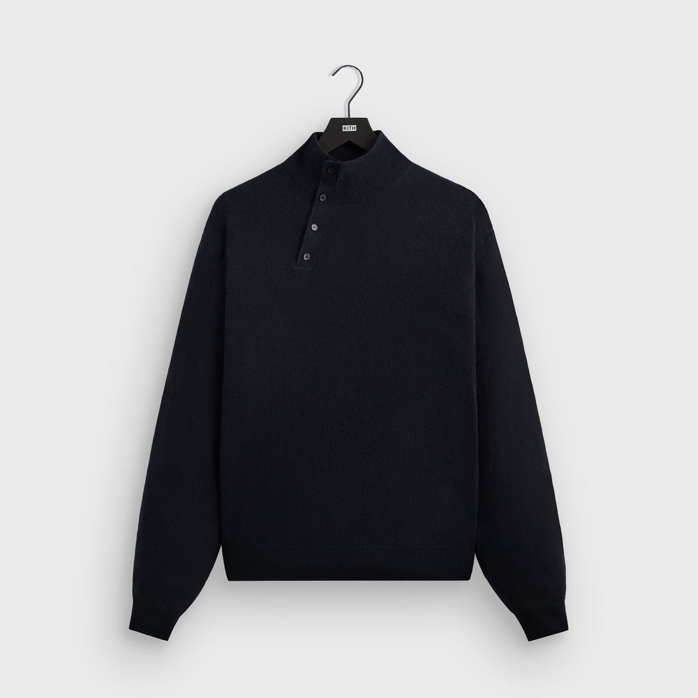 &Kin Cashmere Cyrus Turtleneck - Ink