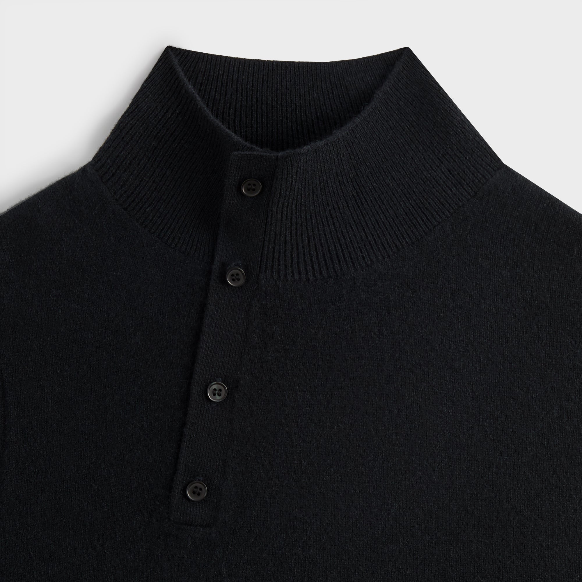 &Kin Cashmere Cyrus Turtleneck - Black