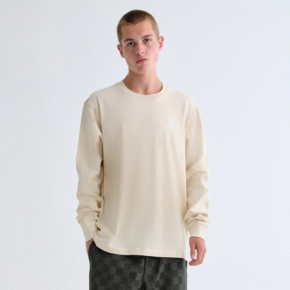 Kith Long Sleeve LAX Tee - Sediment