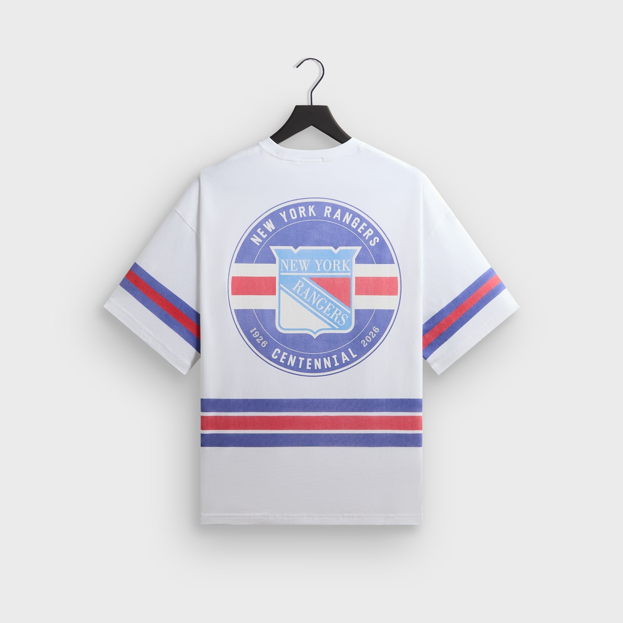 Kith for the New York Rangers Centennial Bishop Tee - White