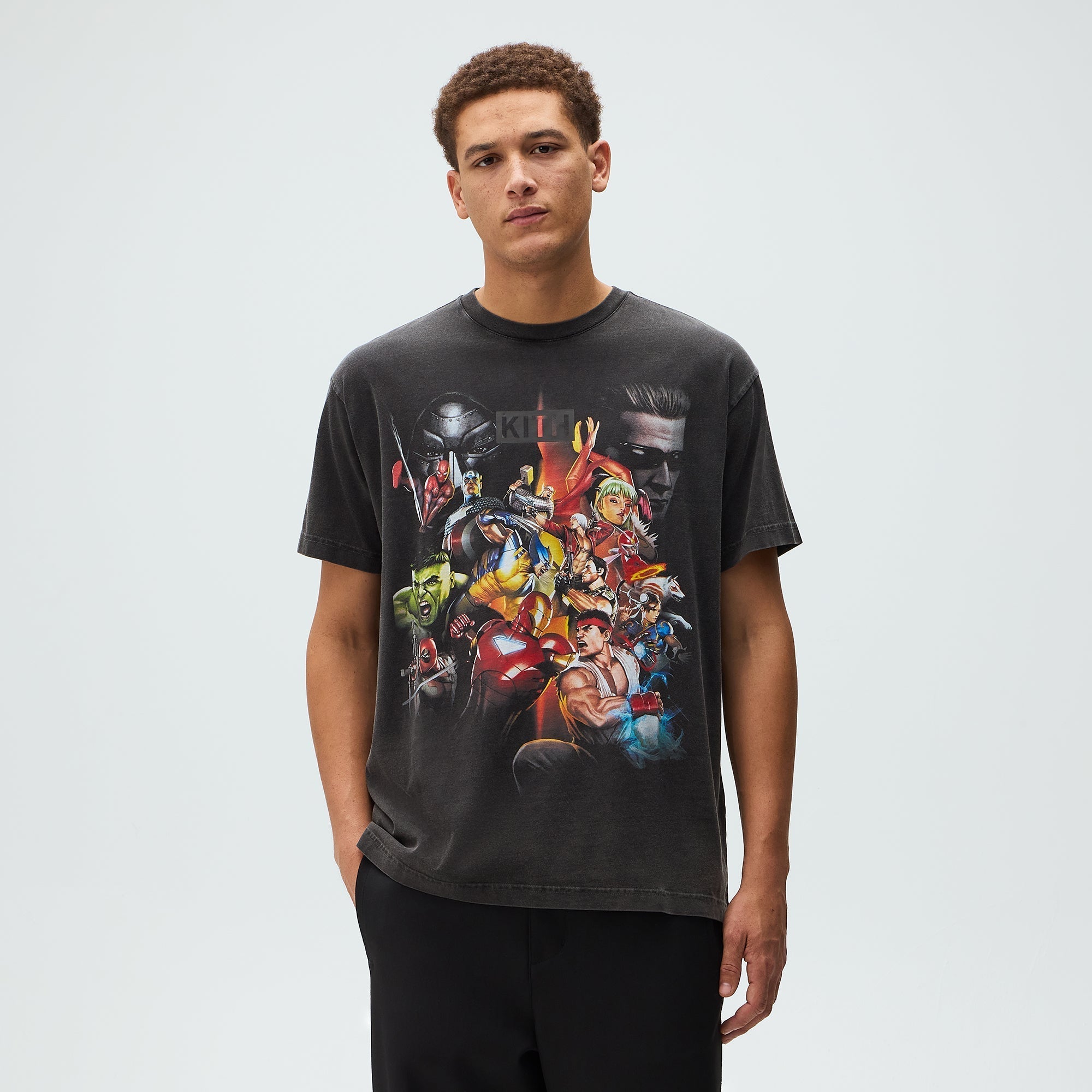 Marvel vs. Capcom Kith Ultimate Vintage Tee - Black