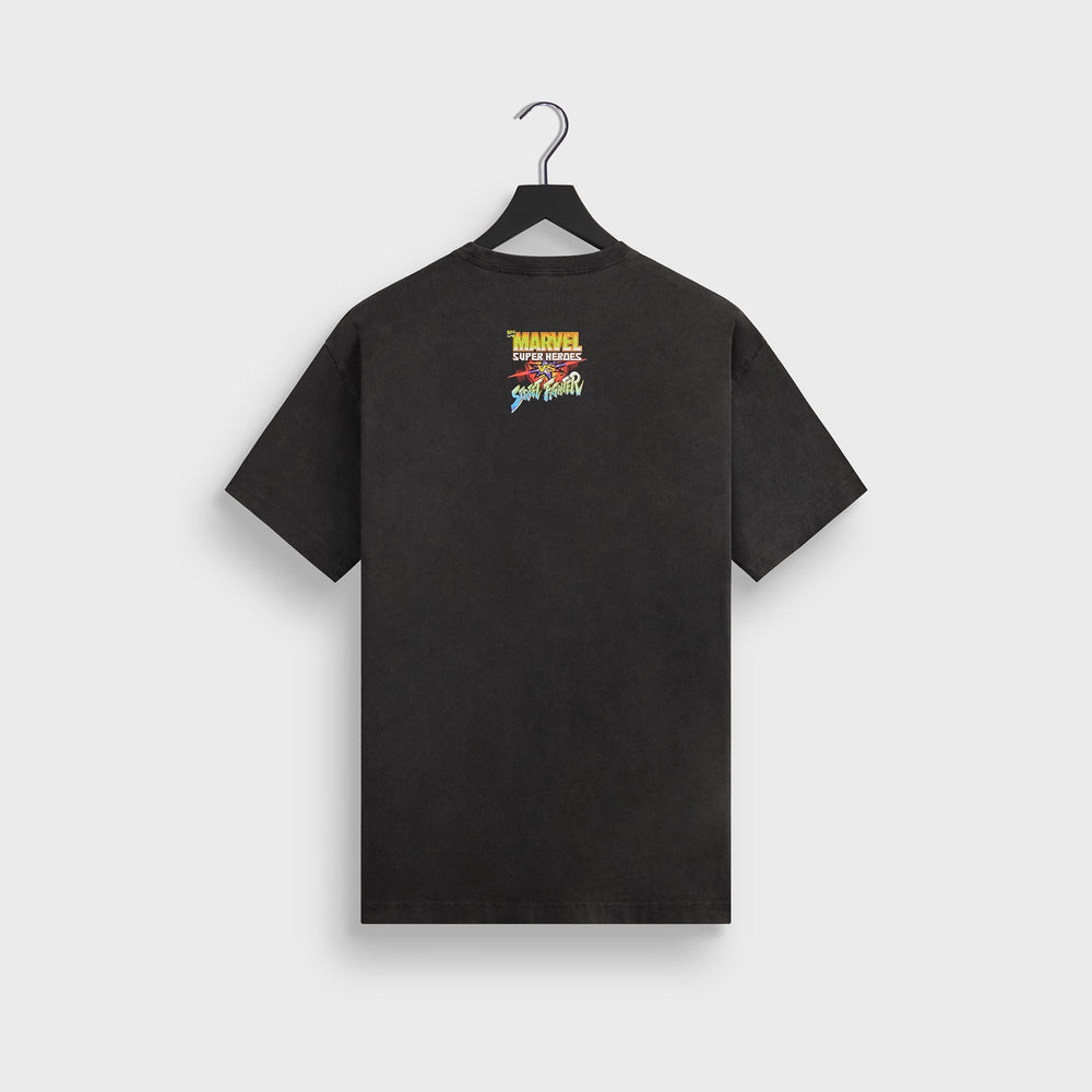 Marvel vs. Capcom Kith Heroes vs. Street Fighter Vintage Tee - Black