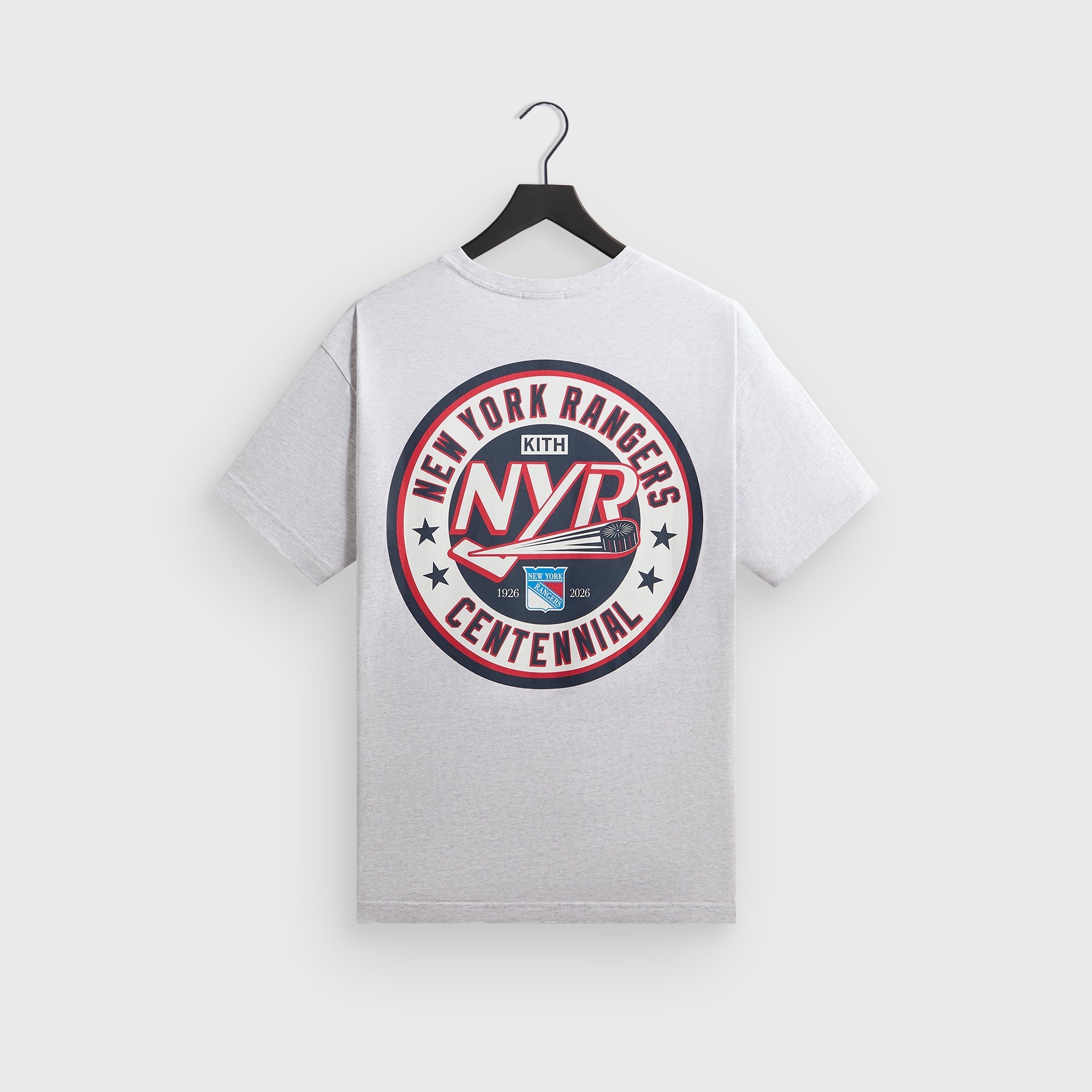 Kith for the New York Rangers Madison Square Garden Puck Vintage Tee -
