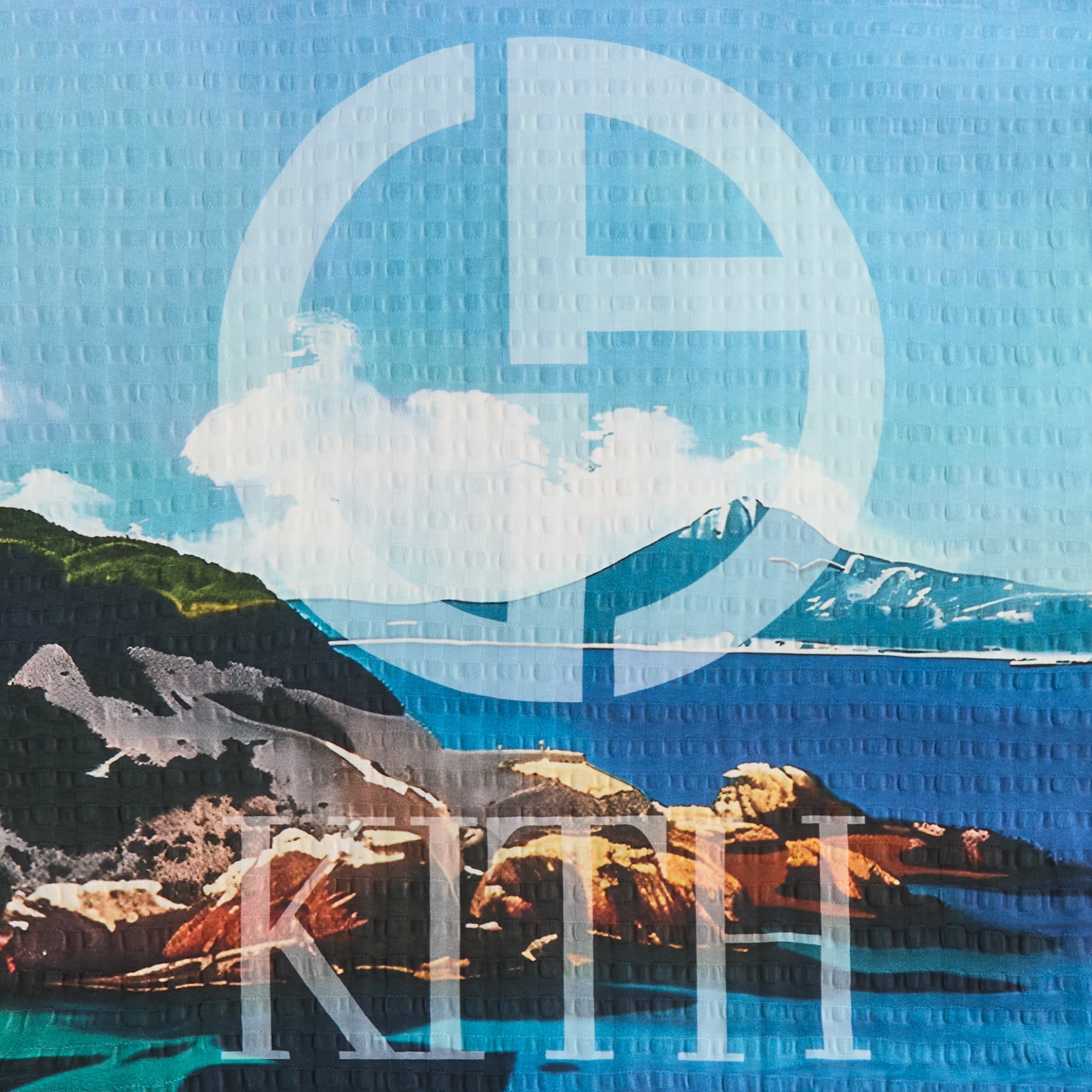 Giorgio Armani & Kith Sardinia Short Sleeve Zip Shirt - Multi