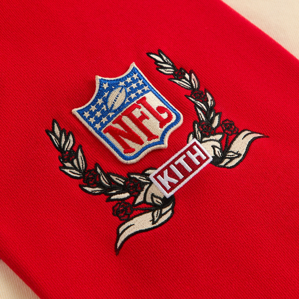 Kith for the NFL San Francisco 49ers Vintage Rugby - Sandrift