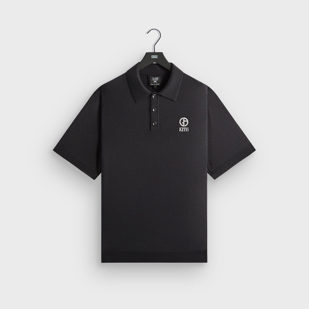 Giorgio Armani & Kith Tilden Knit Polo - Ghost