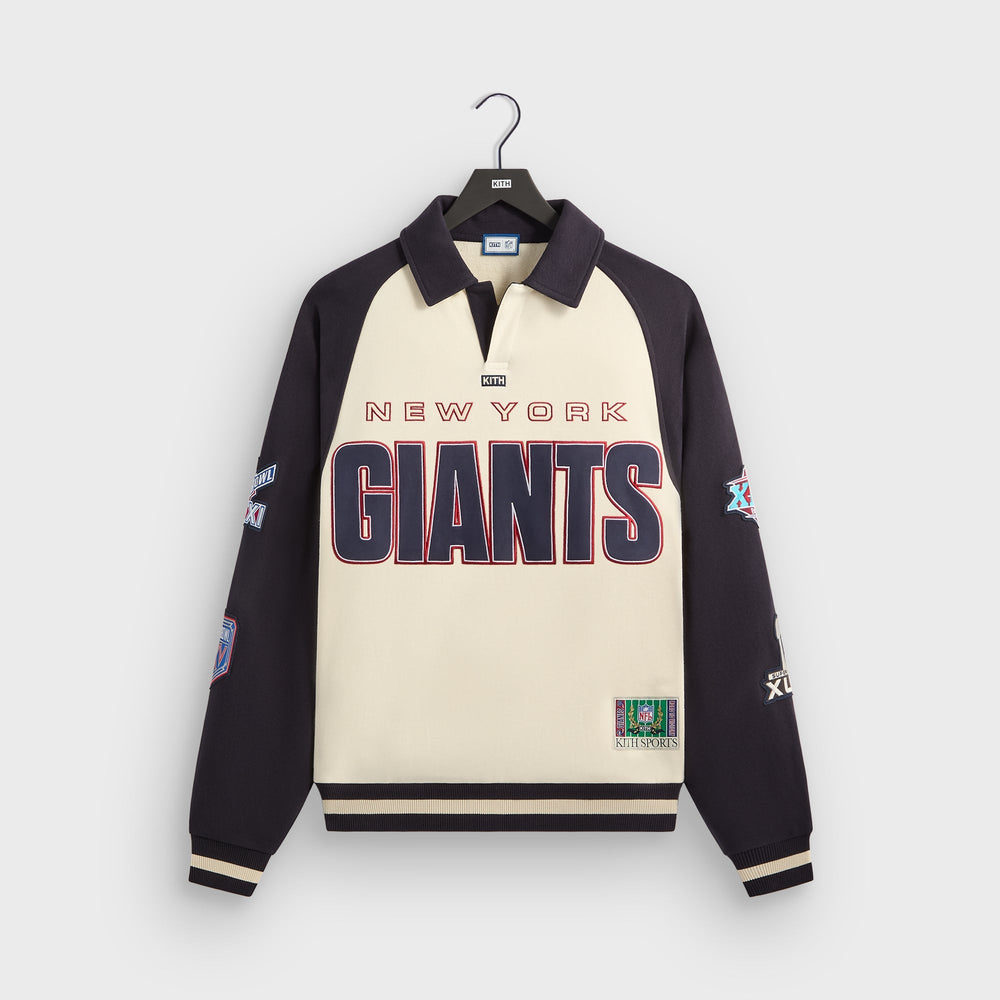Kith for the NFL New York Giants Vintage Rugby - Sandrift