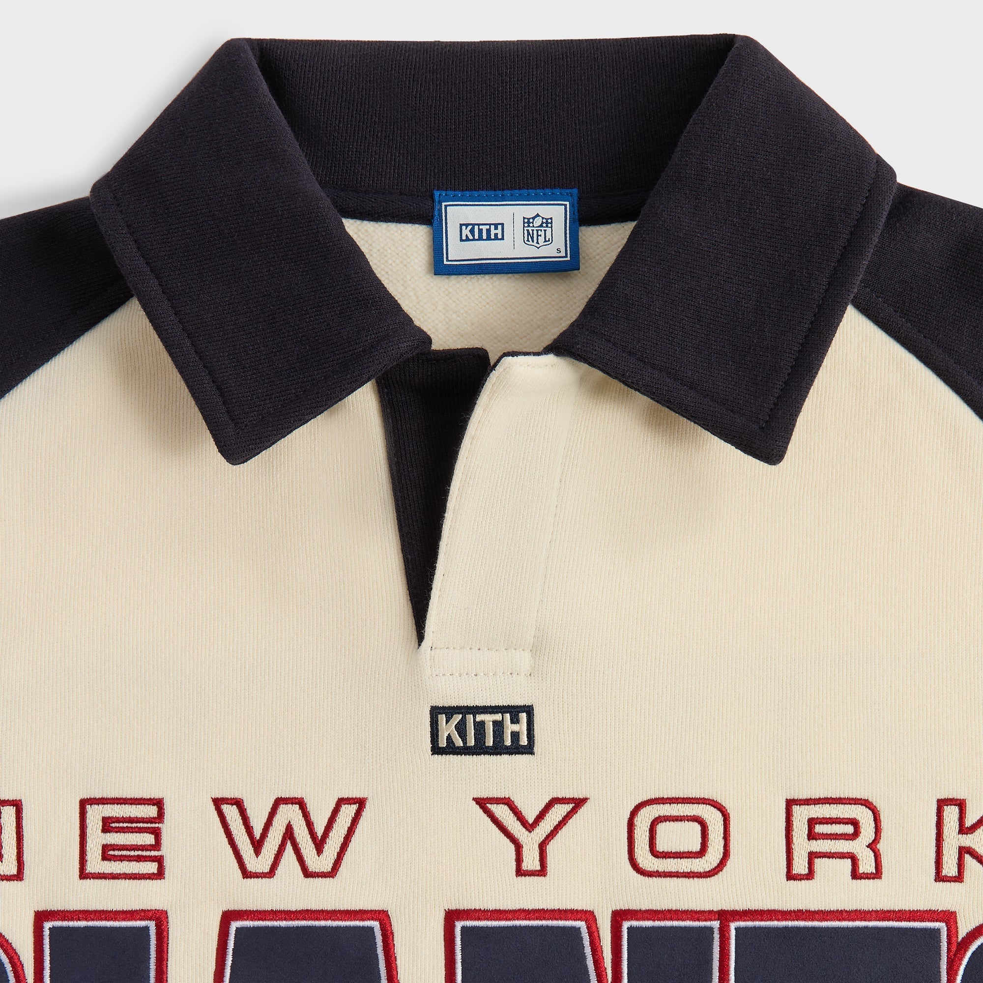 Kith for the NFL New York Giants Vintage Rugby - Sandrift