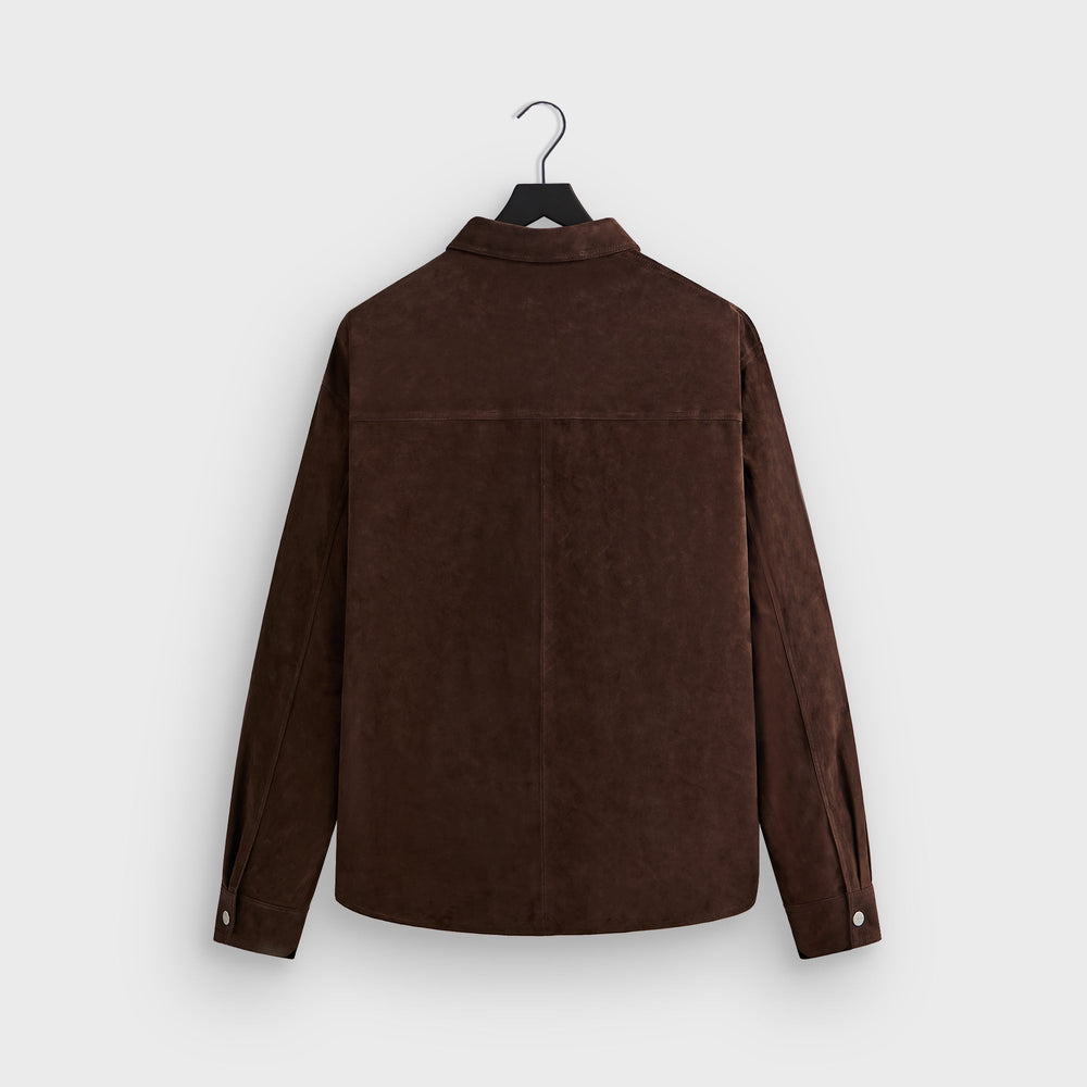 Kith Suede Apollo Shirt - Derby