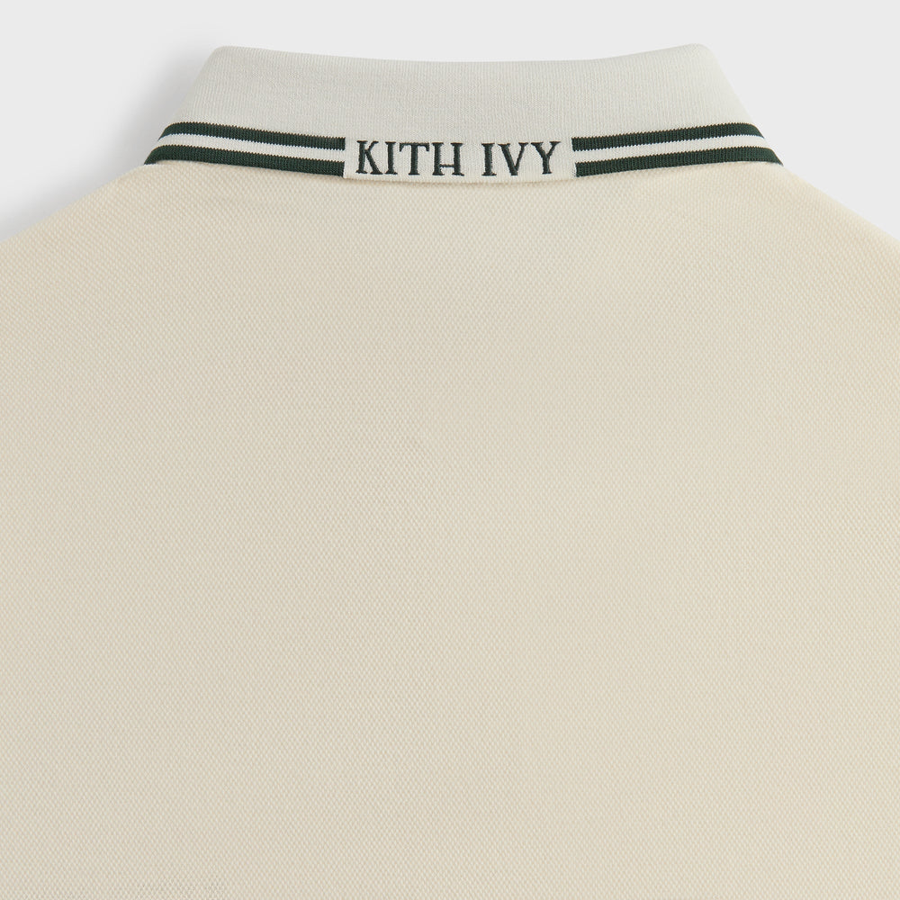 Kith Ivy Tipped Polo - Sandrift