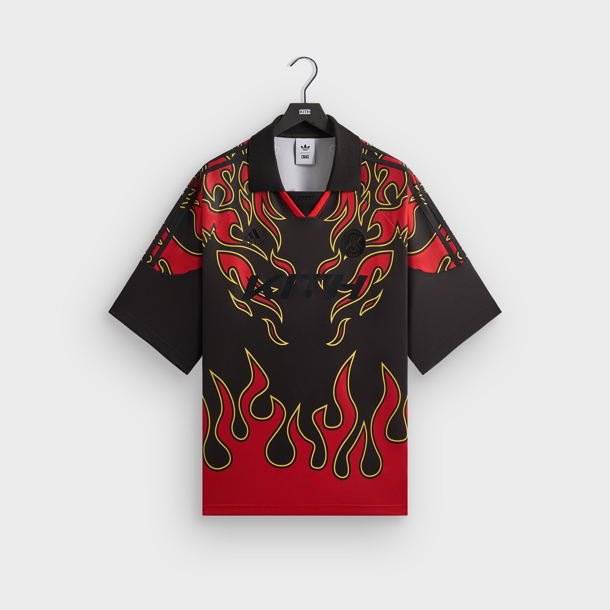 Kith for adidas Football Flame Soccer Jersey - Black