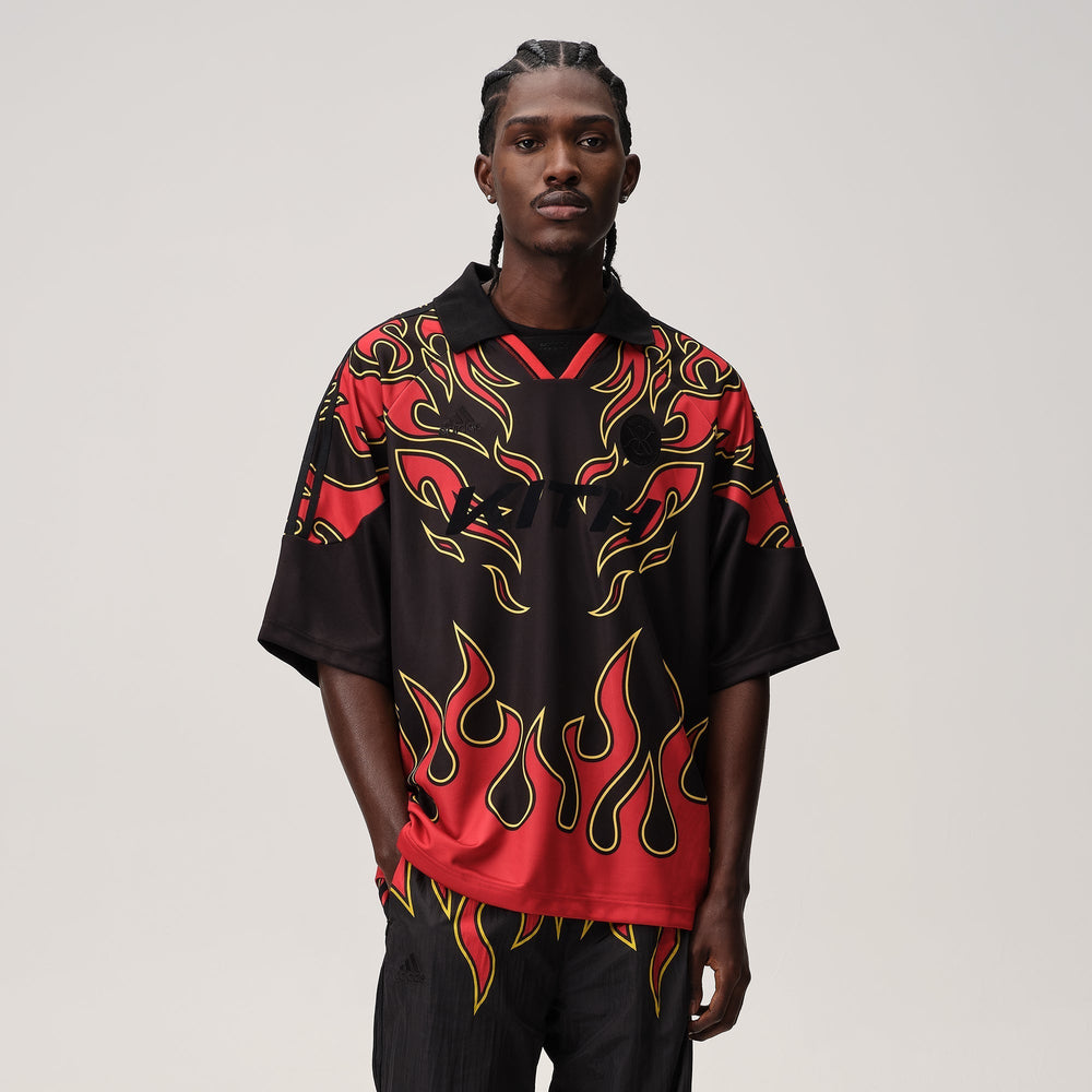 Kith for adidas Football Flame Soccer Jersey - Black
