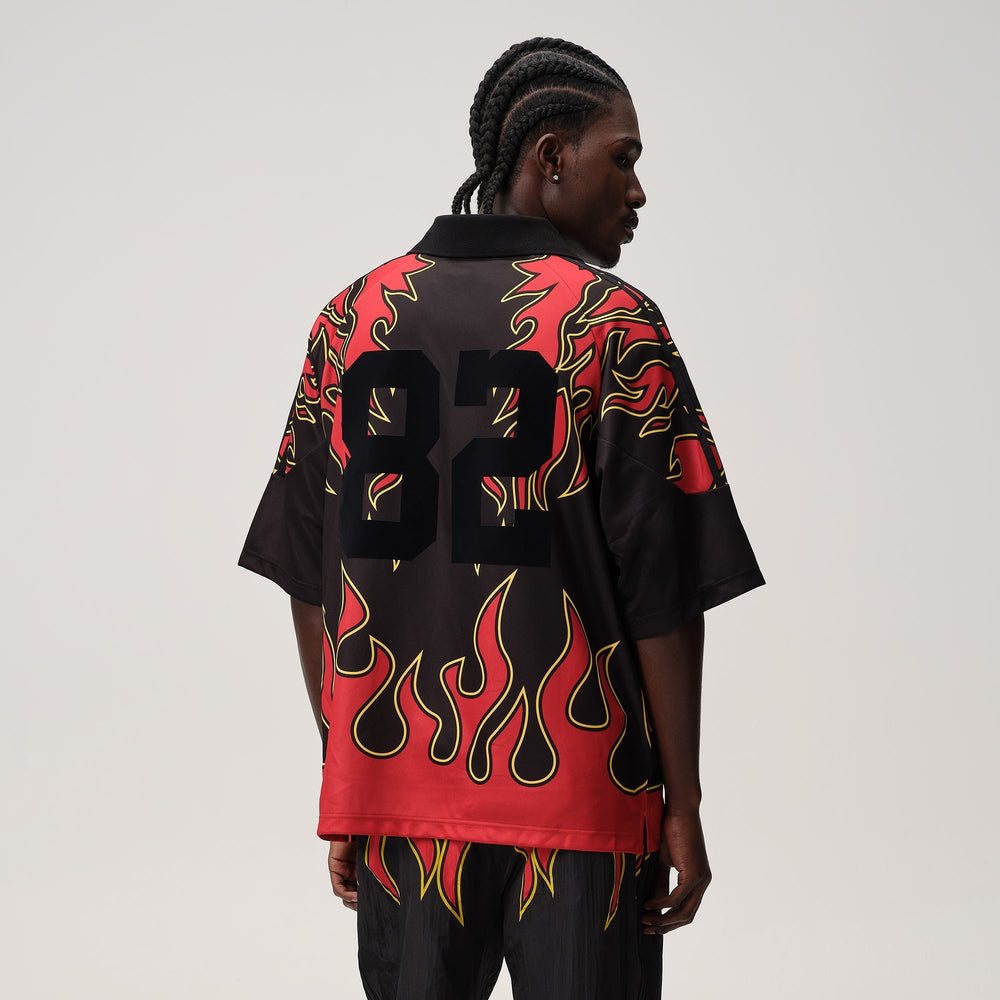 Kith for adidas Football Flame Soccer Jersey - Black