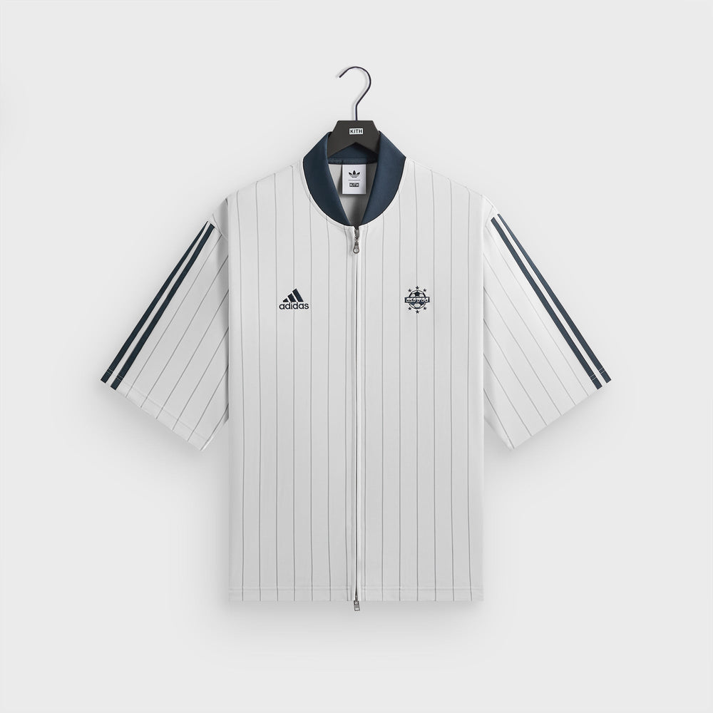 Kith for adidas Football Pinstripe Jersey - White