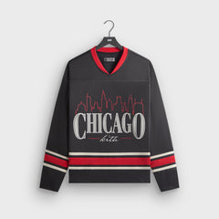 Kith Chicago Long Sleeve Malik Jersey - Black