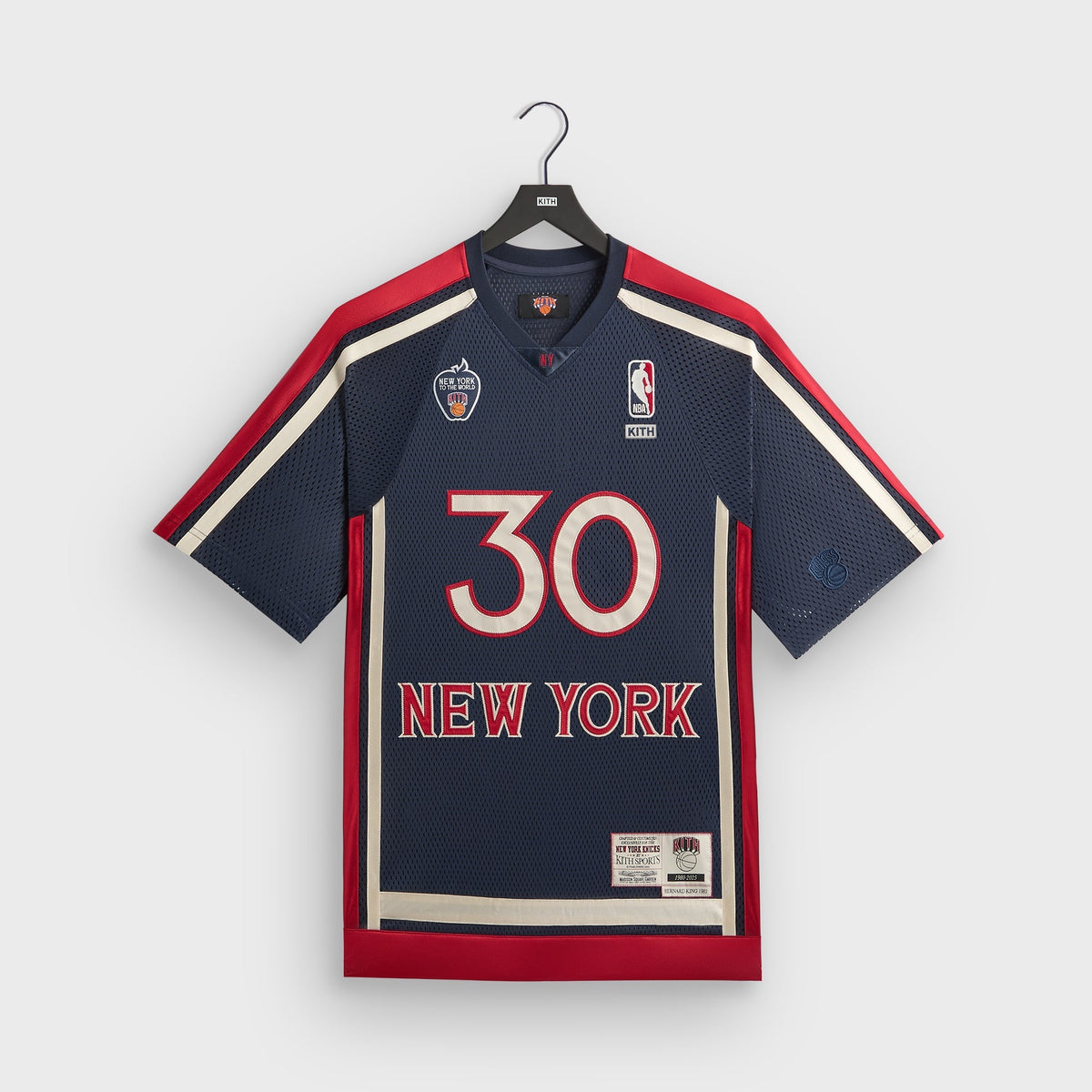 Kith for the New York Knicks Bernard King Mesh Shirt - Nocturnal