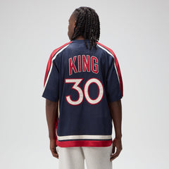 Kith for the New York Knicks Bernard King Mesh Shirt - Nocturnal