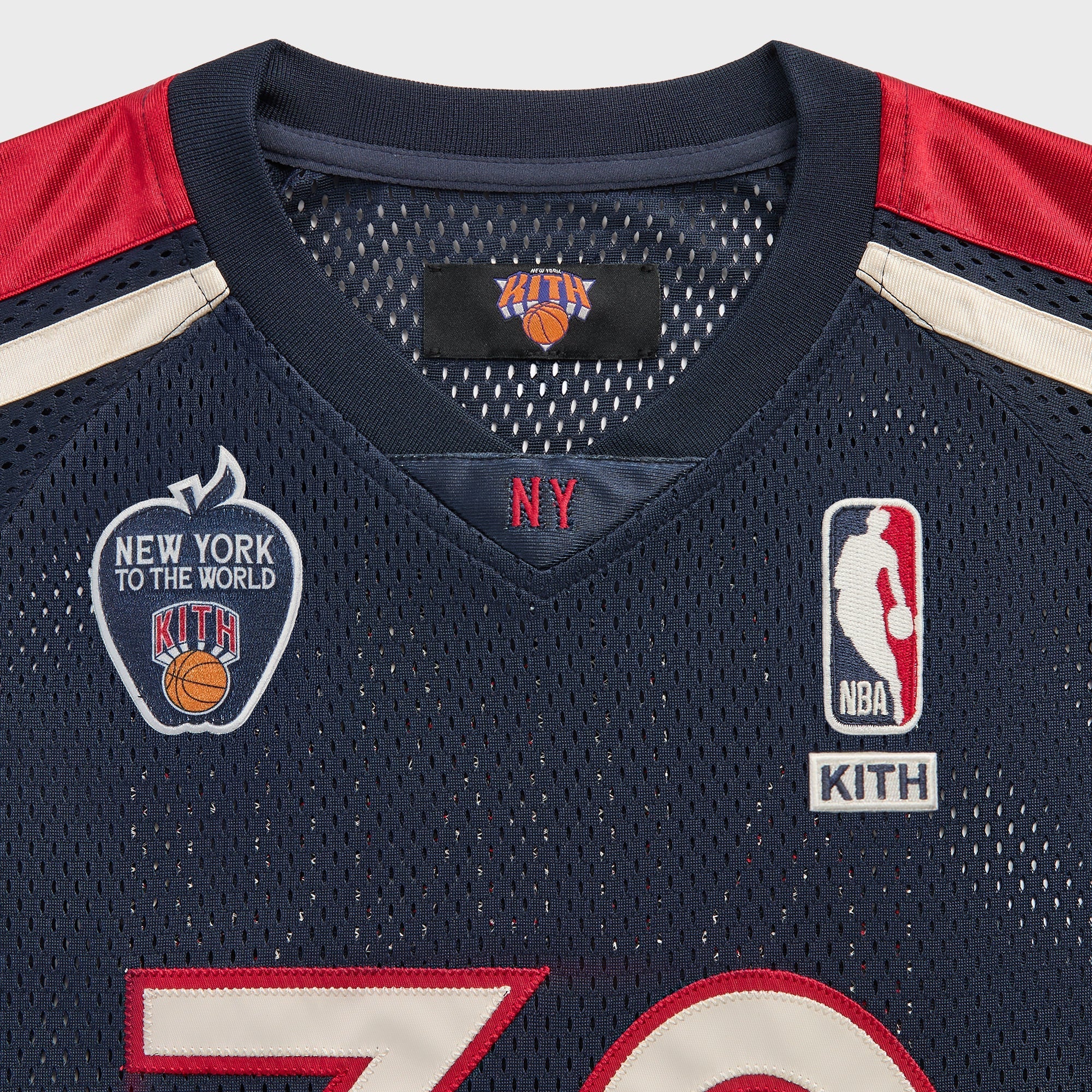 Kith for the New York Knicks Bernard King Mesh Shirt - Nocturnal