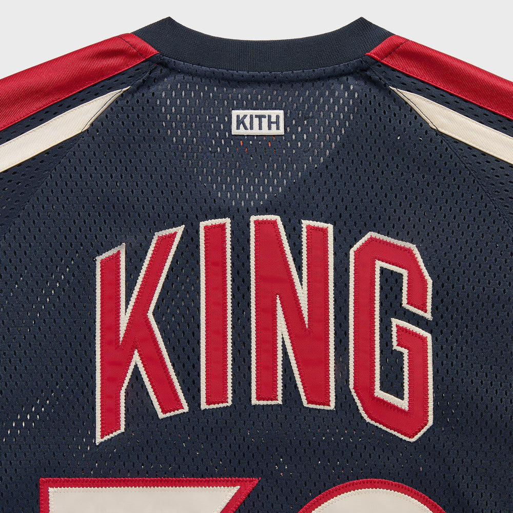 Kith for the New York Knicks Bernard King Mesh Shirt - Nocturnal