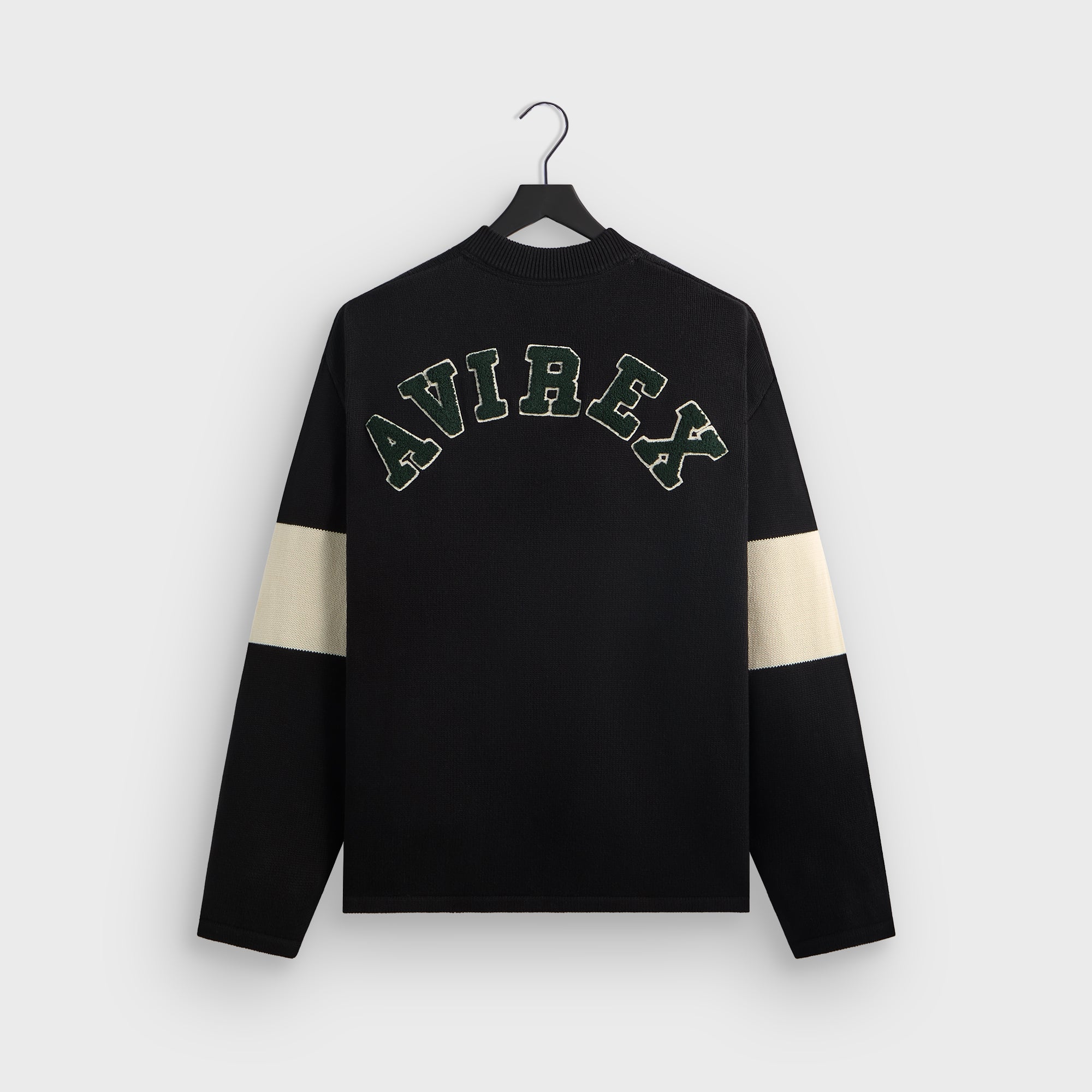 Kith for AVIREX Beau Knit K Jersey - Black
