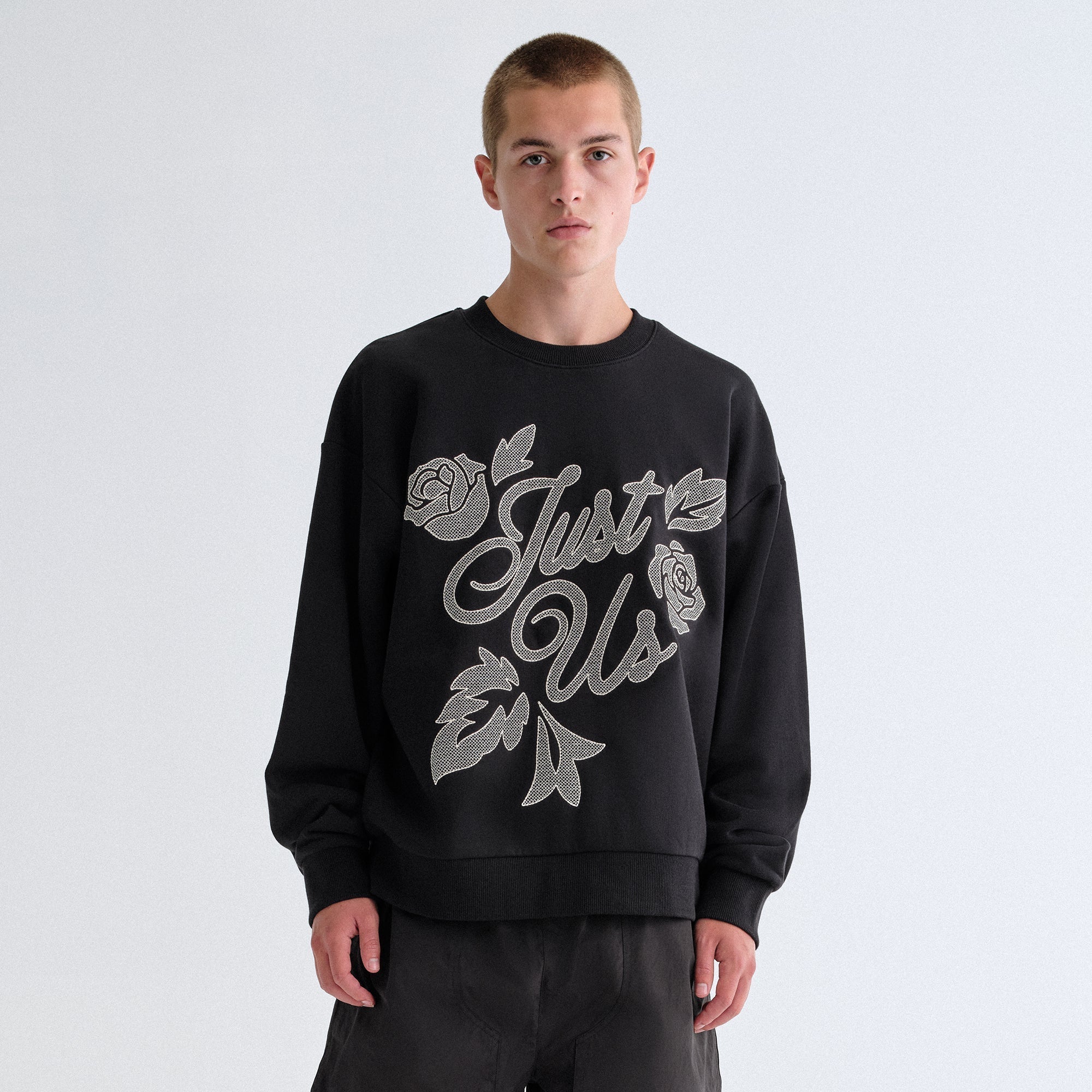 Kith Nelson Just Us Crewneck Sweatshirt - Black