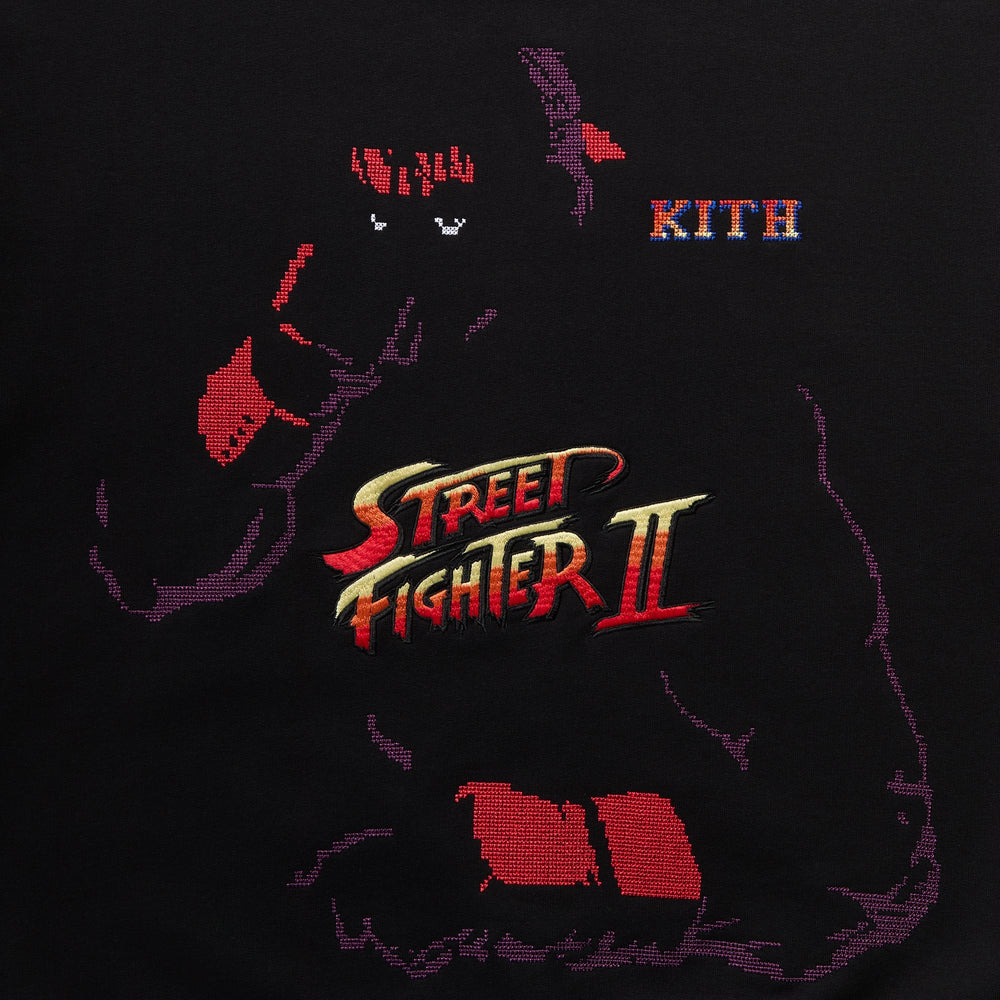 Capcom Kith Ryu Vintage Nelson Crewneck - Black