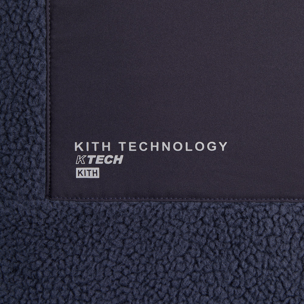 Kith Brockwell Sherpa Hoodie - Nocturnal