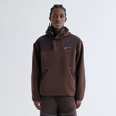 Kith Brockwell Sherpa Hoodie - Kindling
