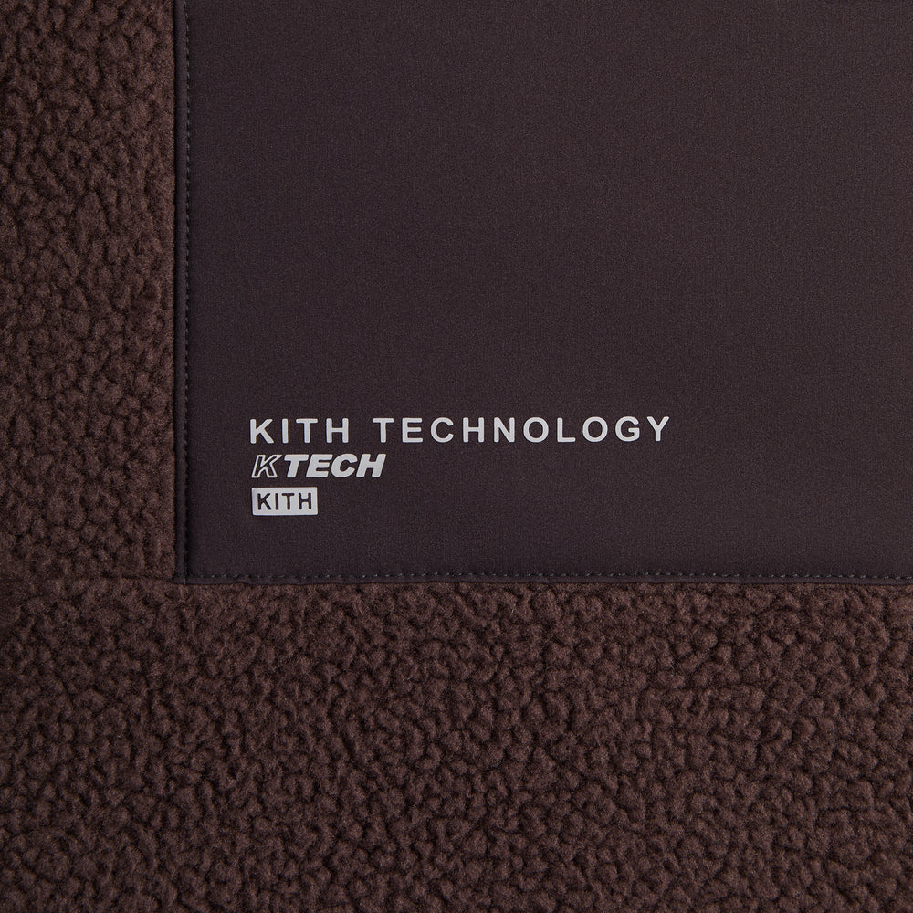 Kith Brockwell Sherpa Hoodie - Kindling