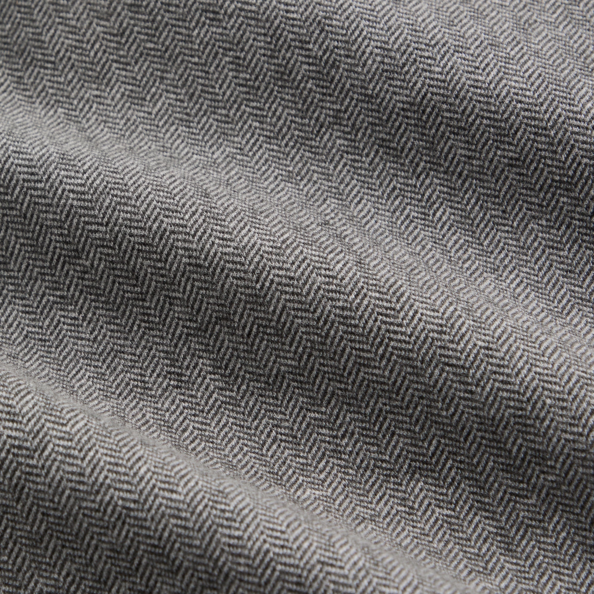 &Kin Reversible Double Face Williams V Hoodie - Dark Heather Grey